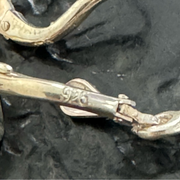 Zina of Beverly Hills sterling silver earrings - Picture 3 of 3